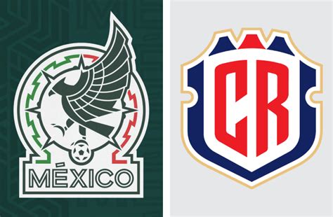 Mexico Costa Rica Unveil New National Soccer Team Crests Sportslogos