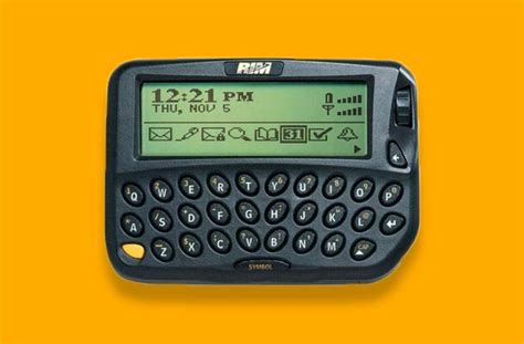 se cumplen 20 años de la primera blackberry