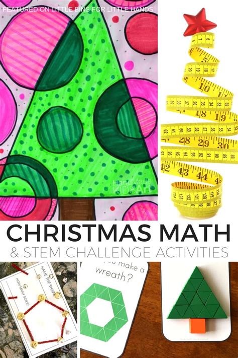 Christmas in britain 1 worksheet. Christmas Math Activities and Math STEM Challenges for Kids