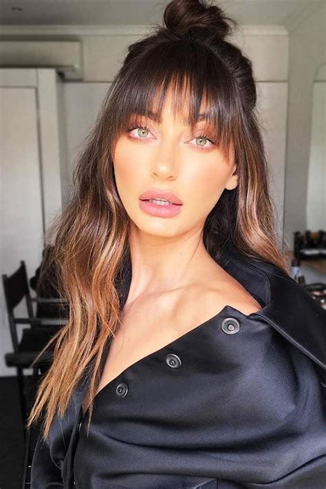 45 Wispy Bangs Ideas To Try For A Fresh Take On Your Style Long Hair