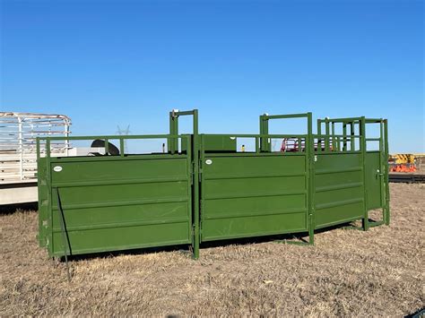 2021 Powder River Adjustable Working Alley And Palpation Cage Bigiron