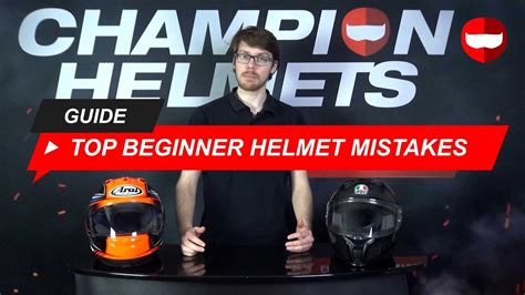 And existing damage could prevent you from filing claims on those parts of the bike in the future. Top 5 Mistakes to Avoid When Buying a Motorcycle Helmet ...
