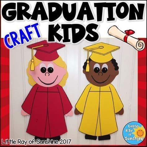 Kindergarten Graduation Craft Template