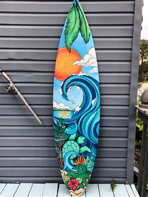 Surfboard Art Surfboard Art Surf Art Surfboard Painting