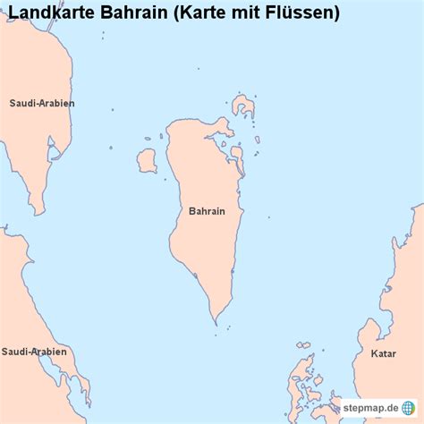 Please make sure the card details are visible. Landkarte Bahrain (Karte mit Flüssen) von länderkarte ...