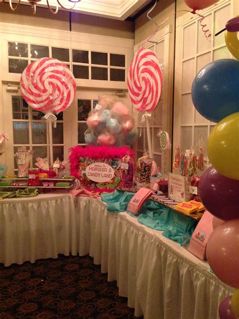 Candyland Sweet Treat Table Candyland Party Decorations Candyland