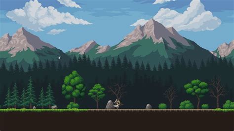 Forest Environment Pixel Art Tileset Youtube