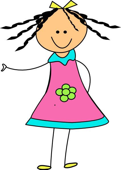 Cute Doll Clip Art at Clker.com - vector clip art online, royalty free