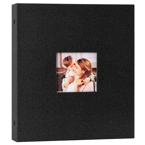 Ywlake Photo Album 8x10 Pockets 2 Packs Linen Hard Cover Slip Slide In