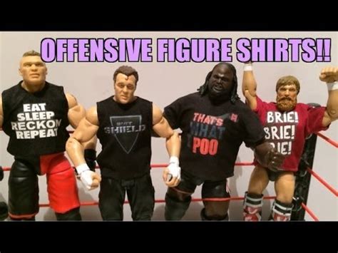 WWE ACTION INSIDER: Custom Mattel wrestling figure cloth T ...