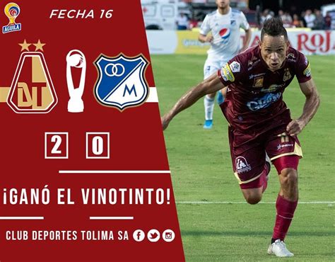 Todo esto, con el afán de evitar la fatiga. Tolima venció a Millonarios y sigue buscando la ...