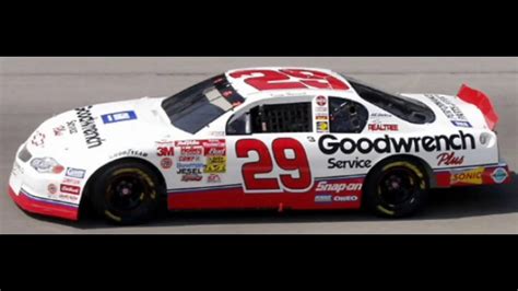 I'd have to go back to june 9, 1949 to charlotte for the first nascar race. Paint scheme recreation: kevin harvick's 2001 goodwrench ...