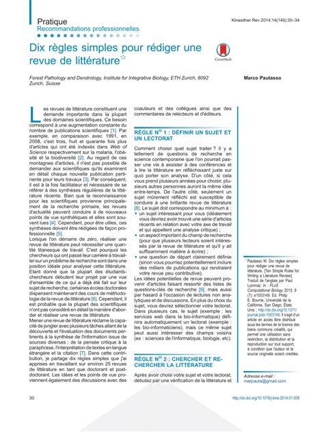 Exemple De Critique Littéraire Dans Un Journal  Le Meilleur Exemple