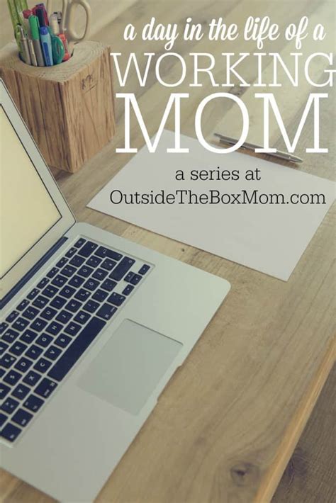 A Day In The Life Of A Working Mom Series Working Mom Blog Outside