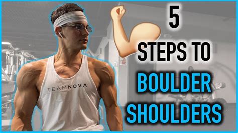 5 Quickest Steps To Bigger Shoulders Youtube
