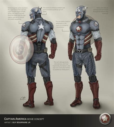 Captain America Concept 2 By Tiguybou On Deviantart Captain America