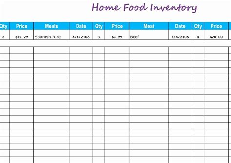 Excel Book Inventory Template