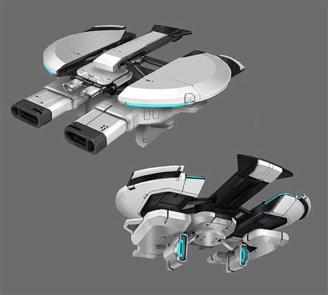 Drone Concept From Mass Effect Andromeda Drones Concept Futuristic
