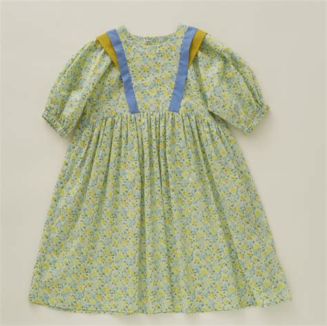 【elfinfolk】】2月入荷予定・予約受付 Elf 231f32 Retro Flower Dress