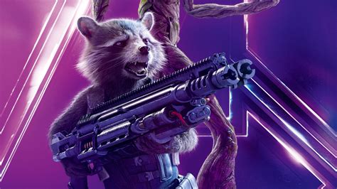 Guardians Of The Galaxy Vol 2 Rocket Raccoon Wallpapers Wallpaper Cave