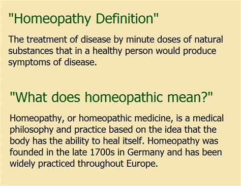 Homeopathy Definition And Examples Homeopathic Treatment And Remedies