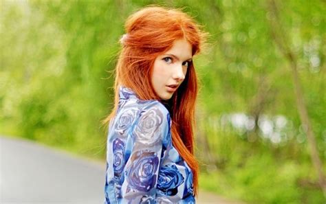 Picture Of Ebba Zingmark Fashion Gorgeous Redhead Ebba