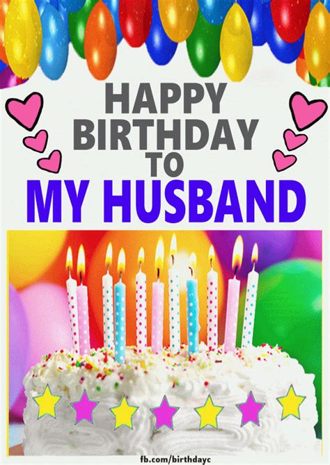 Happy Birthday Husband Gif - BAHIA HAHA