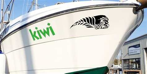 Easy To Apply Boat Decals And Lettering Personalised To You