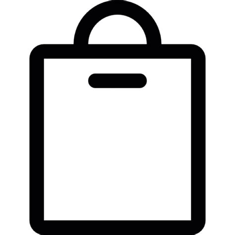 The White Shopping Bag Icon Download 333243 Free Icons Library
