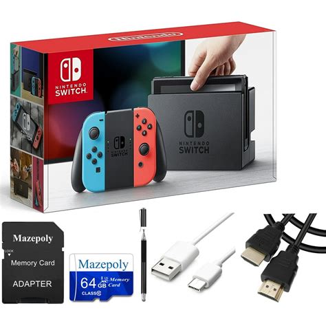 Nintendo Switch Bundle Nintendo Switch 32gb Gaming Console With Neon