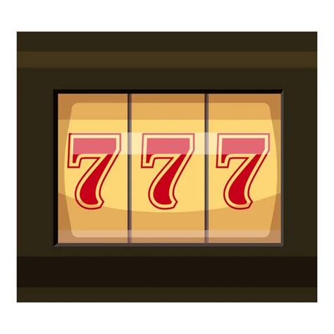 Winning Lucky Sevens Slot Machine — Stock Vector © Photosoupy 17610355