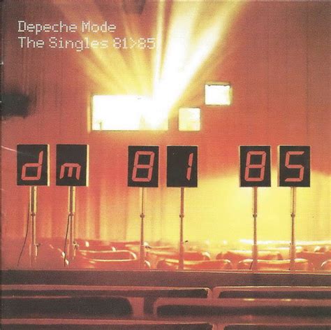 Depeche Mode The Singles 8185 Cd Discogs