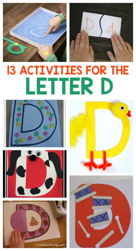 Countries starting with letter d: 20+ Letter D Crafts & Activities- Preschooler Learn The ...