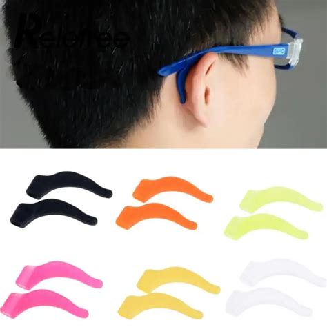 outdoor sports basketball anti slip ear hook for eyeglass eyewear eye glasses silicone grip