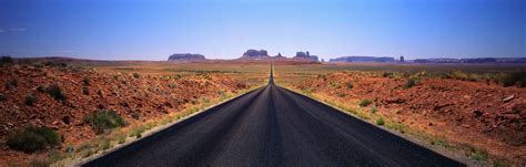 Landscape Monument Valley Road Desert Wallpapers Hd