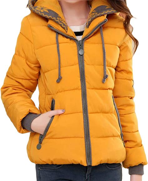 Chaqueta corta de invierno para mujer con cuello alto y plumón de algodón Amazon com mx Ropa