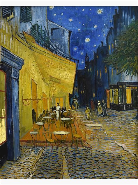 Terrasse du café le soir 1888 L ode de Vincent Van Gogh à Arles