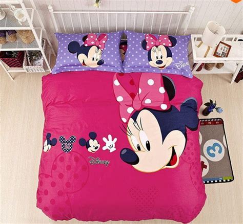 Hello kitty queen size bedset (2 items)? Colorful Minnie Mouse Design Twin, Full/Queen Size Duvet ...