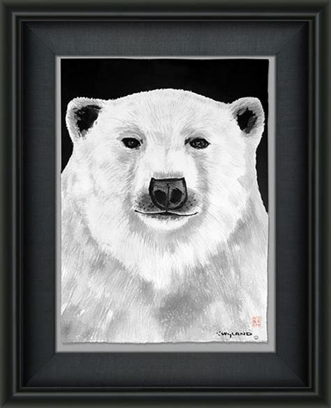 Polar Bear Portrait Wyland Worldwide