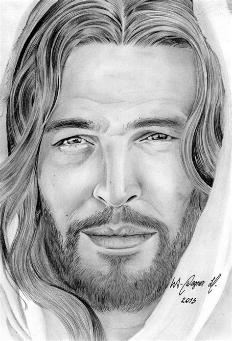 Jesus By Watalus On Deviantart Jesus Drawings Jesus Art Drawing