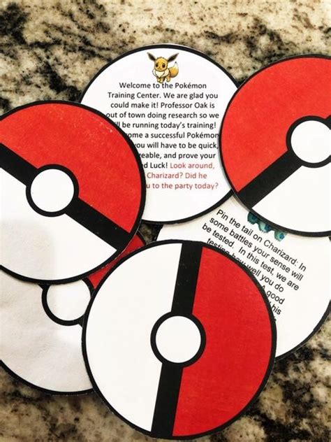 Pokemon Party Games With Free Printables — Inspired2party Pokemon