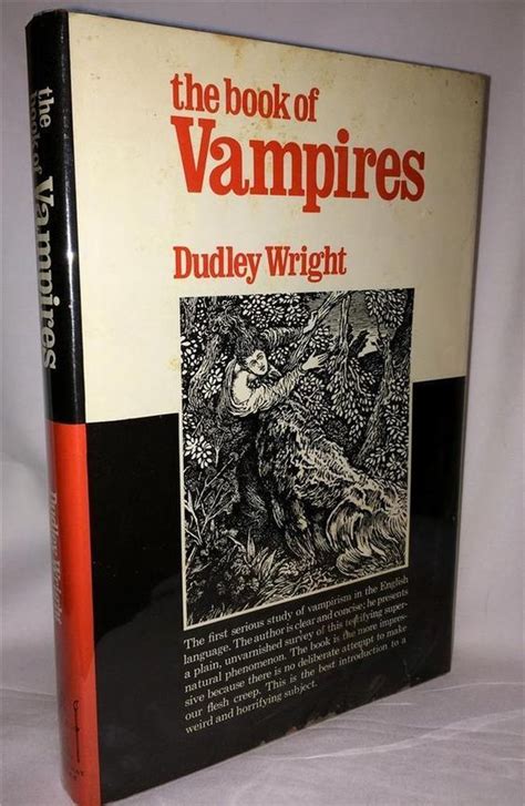 The Book Of Vampires By Dudley Wright Occult Books Books Vampire