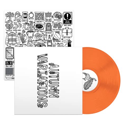 Autumn Variations Harvest Orange Vinyl Ed Sheeran