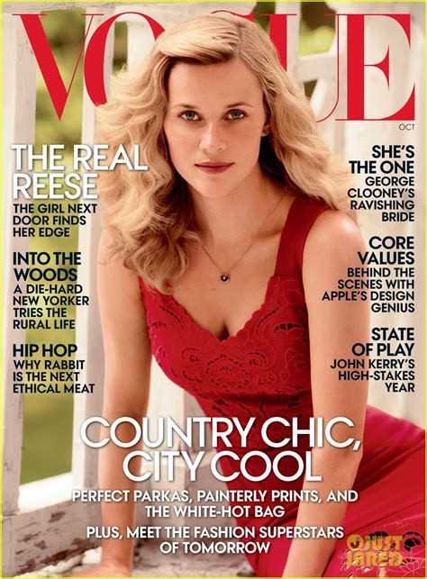 Reese Witherspoon Covers Vogue Talks Raunchy Sex Scenes Photo 3207119 Magazine Reese