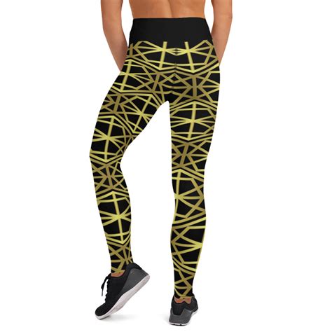 Geometric Yoga Leggings K25