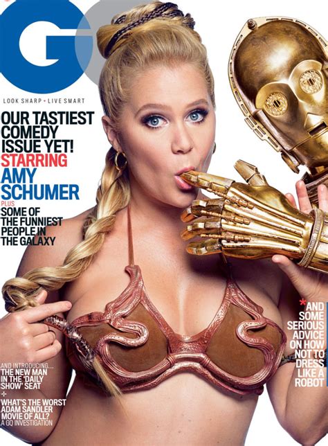 Did Gq S Star Wars Photoshoot With Comedy Amy Schumer Go Too Far