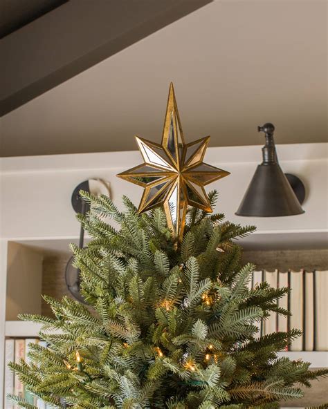 Double Sided Mirrored Star Tree Topper Balsam Hill