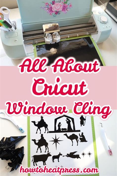 We love this idea for turning an old window into a table, especially if you use it as a shadow box of sorts. Cricut Window Cling - Make Temporary Window Decals ...