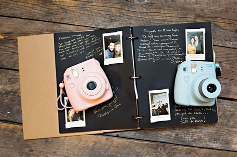 I really love the idea of having a polaroid guest book but i've heard from some people that it didn't really work out that well. polaroid guest book - snap it | shake it | stock it | sign ...