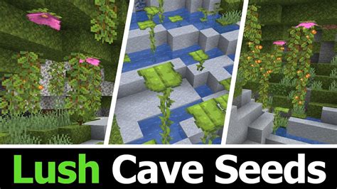 Top 10 Lush Cave Seeds For Minecraft 120 Youtube